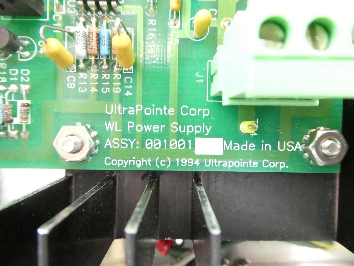 Used Ultrapointe 001001 WL Power Supply 500 200mm Laser Imaging System Working