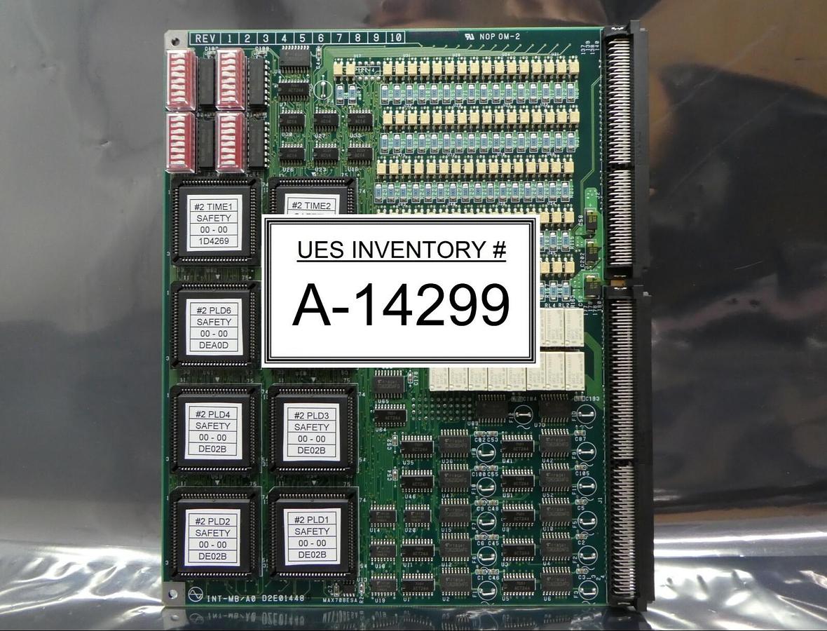 Used Kokusai Electric D2E01448 B #2 TIME/PLD Processor PCB Card INT-MB SAFETY Working