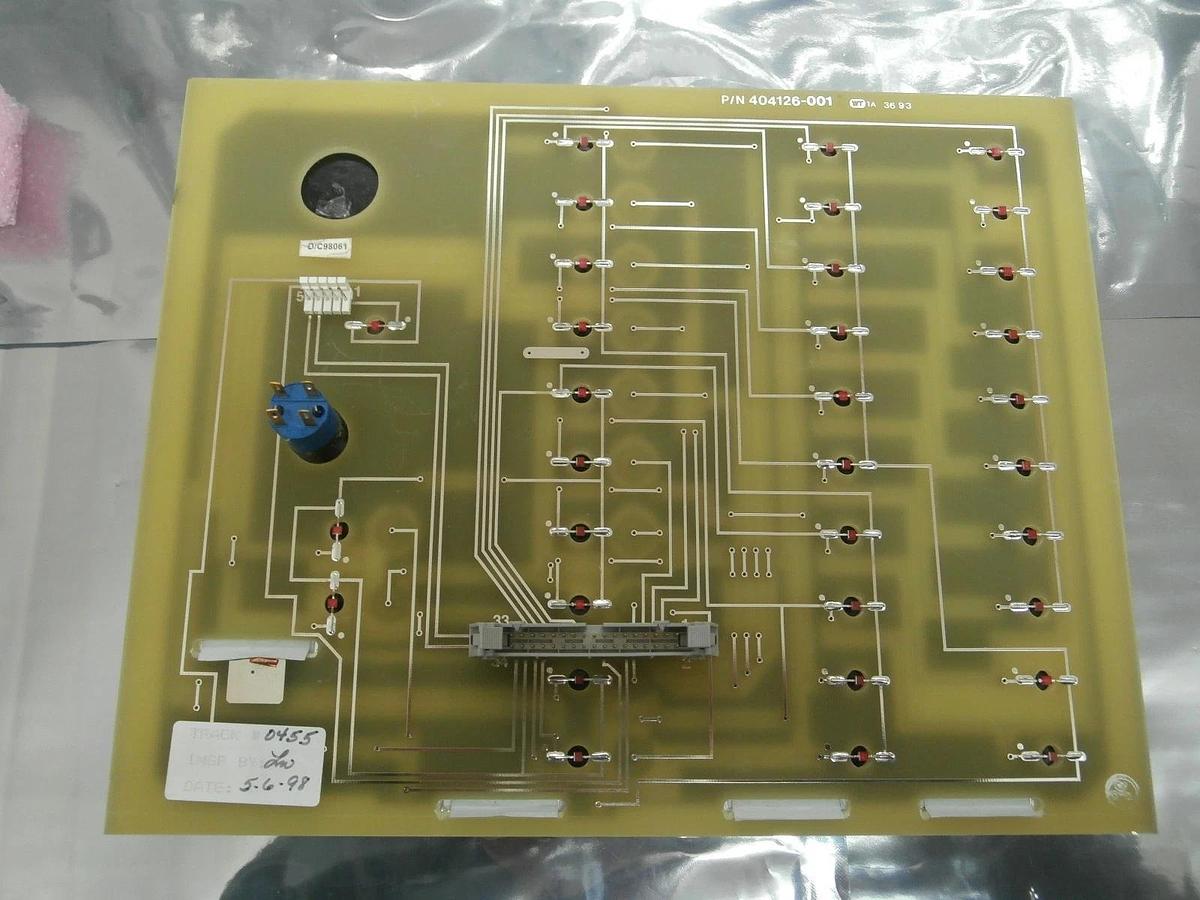 Used FSI International 404126-001 Chemfill Operator Interface Panel Used Working