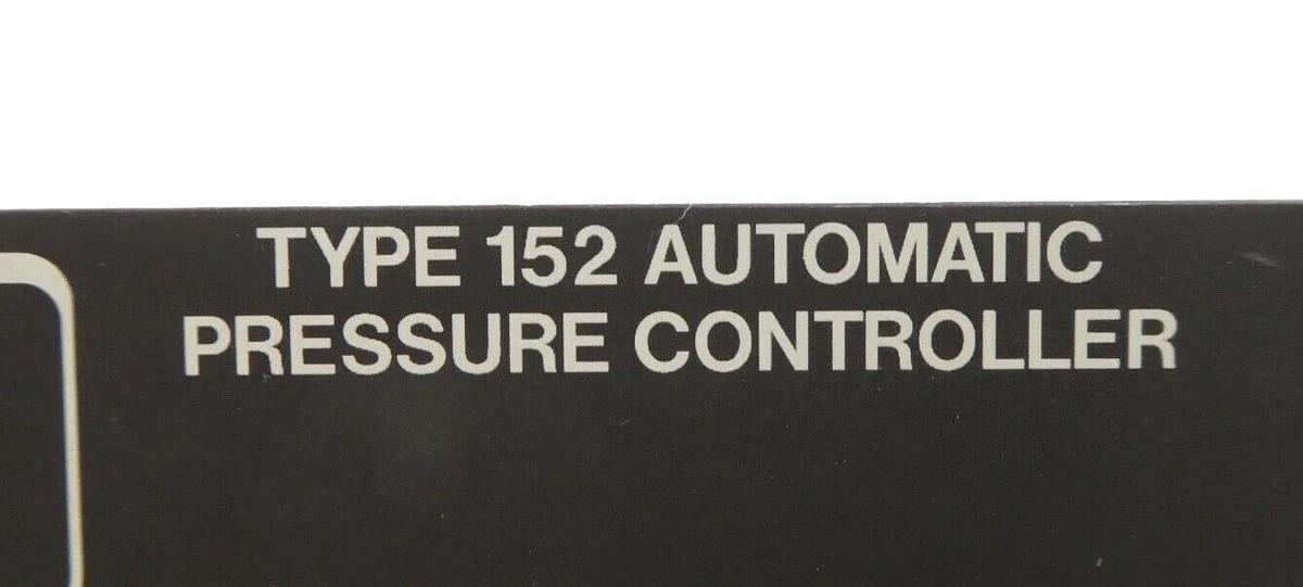 Used MKS Instruments 152H-P0 Automatic Pressure Controller Type 152 No Key Working