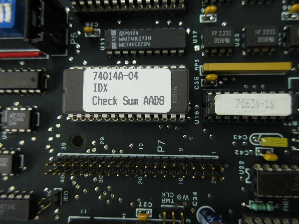 Used SVG Silicon Valley Group 80166F3-01 IDX Station Processor CPU PCB Card Used