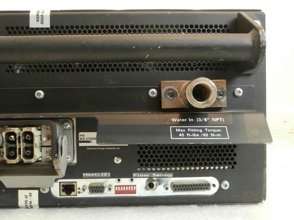 Used VHF Ovation 35162 AE Advanced Energy 3150257-002 A RF Generator Bad Input As-Is