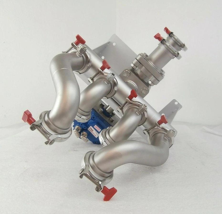 Refurbished Edwards 1264 EPI Bypass Valve Assembly HELIOS Gas Abatement Systems Refurbished