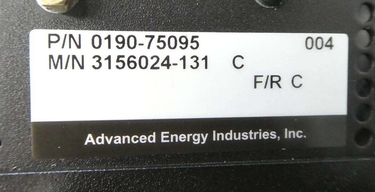 Used PDX 900-2V AE Advanced Energy 3156024-131 LF RF Power Generator Working Surplus