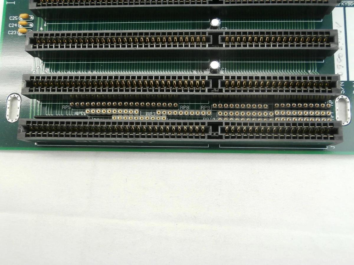 Used Plasma-Therm 9011 ISA 14 Slot Backplane Board PCB 11911411 Clusterlock Spare