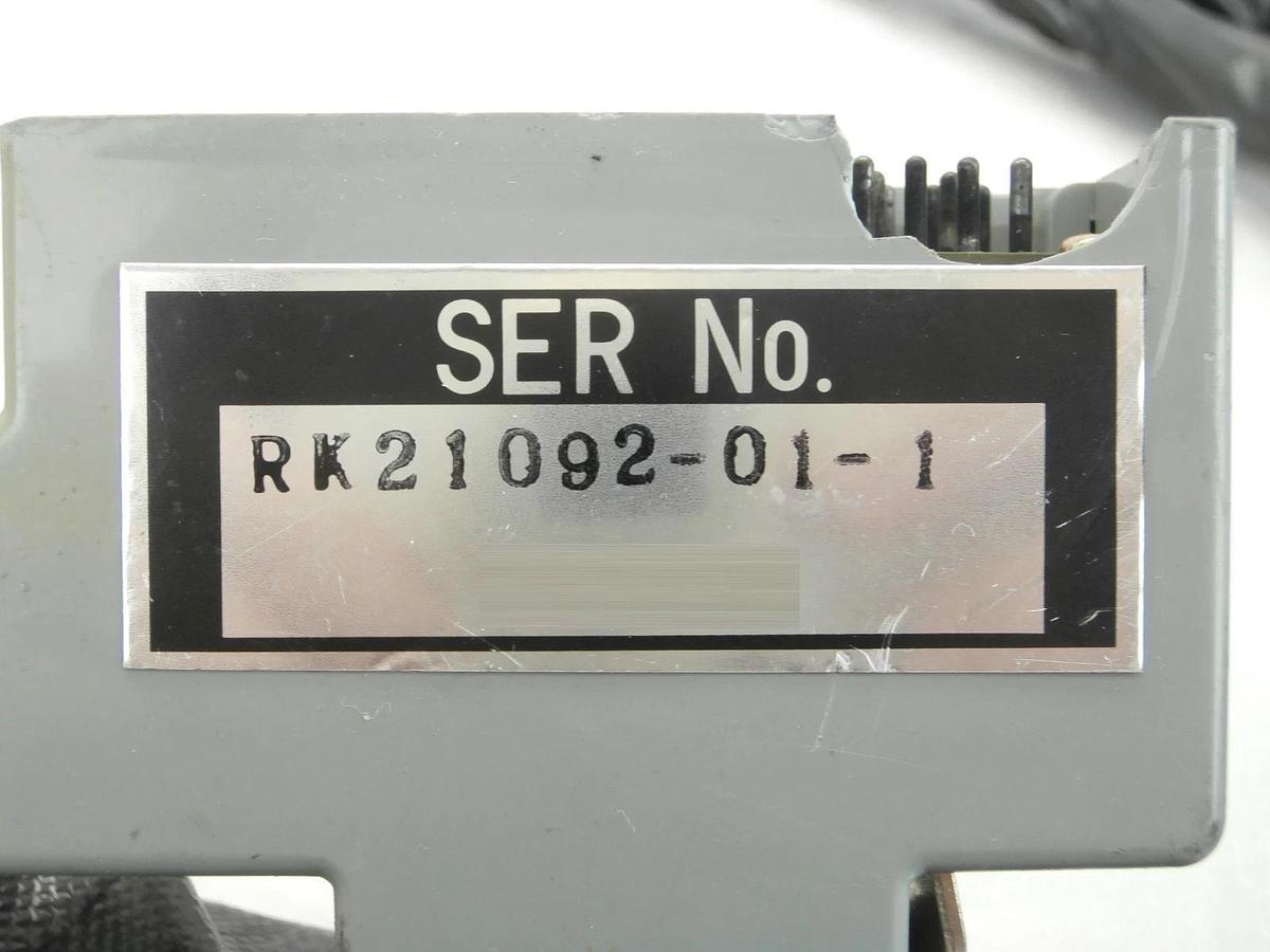 Used Seiko Seiki RK21092-01-1 TMP Turbomolecular Pump Cable 26 Foot 8M Turbo Working