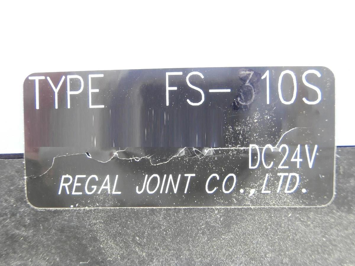 Used Regal Joint FS-10S 2-Port Flow Sensor Manifold FS-10 Hitachi M-712E Working
