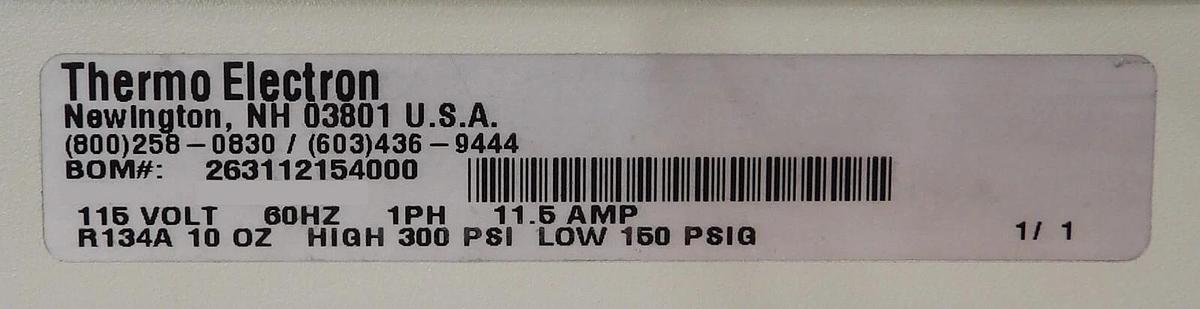 Used Merlin M33 Thermo Electron Neslab 263112154000 Recirculating Chiller Working