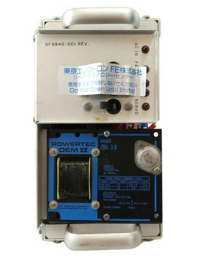 Used Varian Ion Implant Systems EF9485-1 Power Supply DF9940-001 Extrion Working
