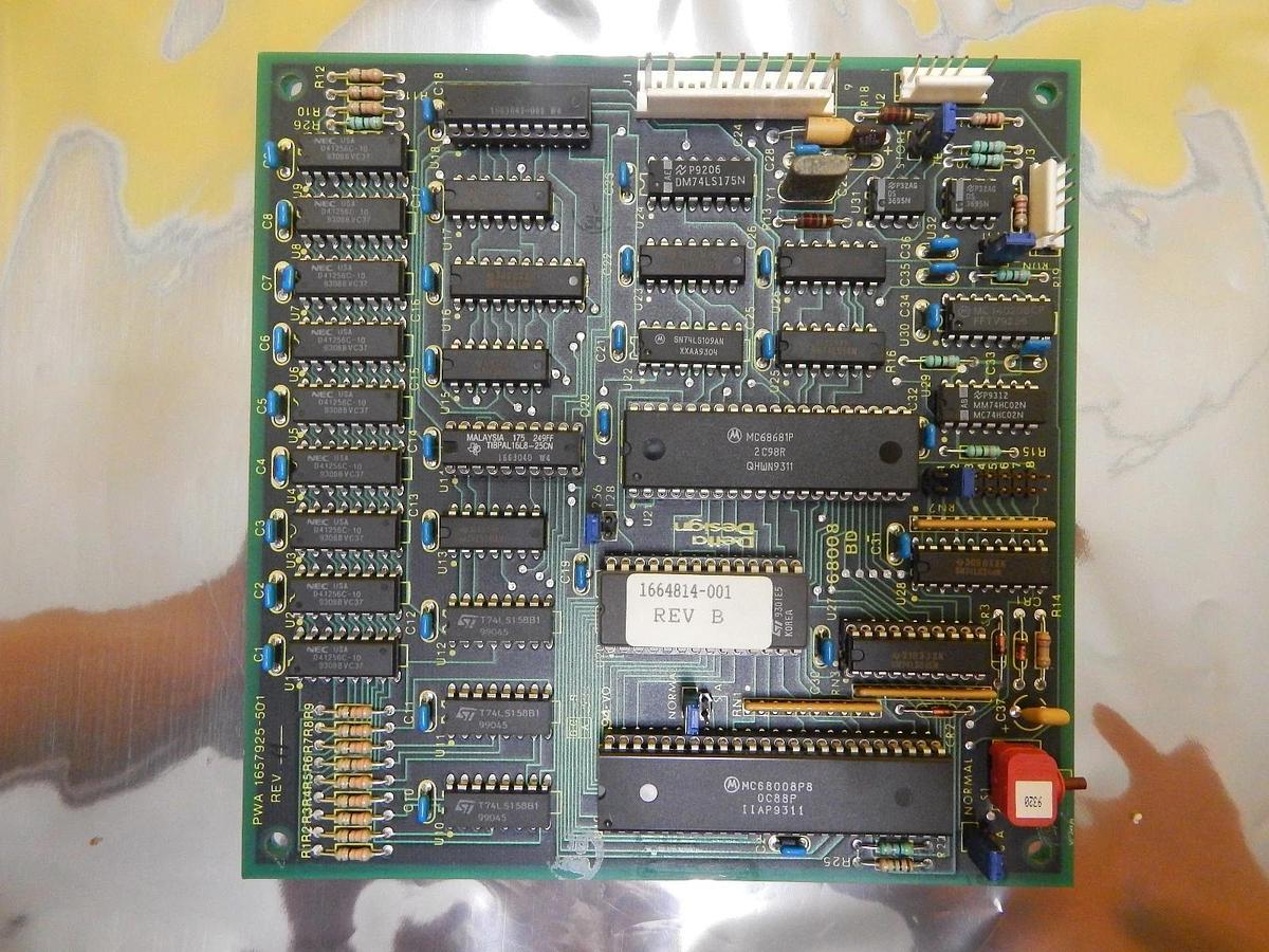 Used Delta Design 1657925-501 68008 Processor Board PCB 1664814-001 Working Surplus
