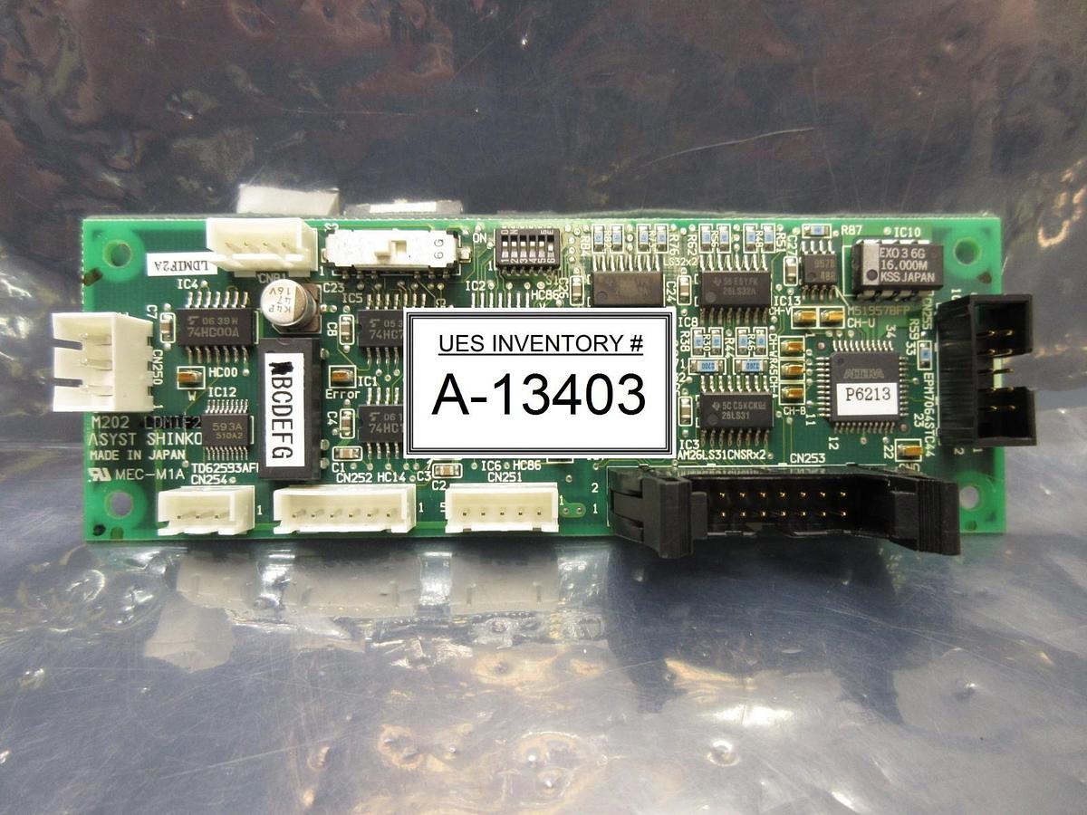 Used Asyst Shinko HASSYC810601 Processor Board PCB LDMIF2A M202 Used Working