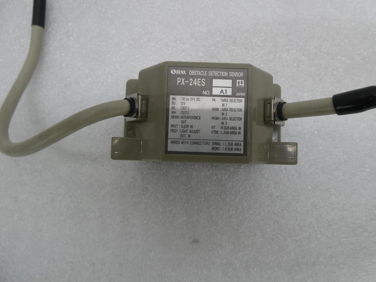 Used Sunx PX-24ES Obstacle Detection Sensor Reseller Lot of 20 Working Surplus