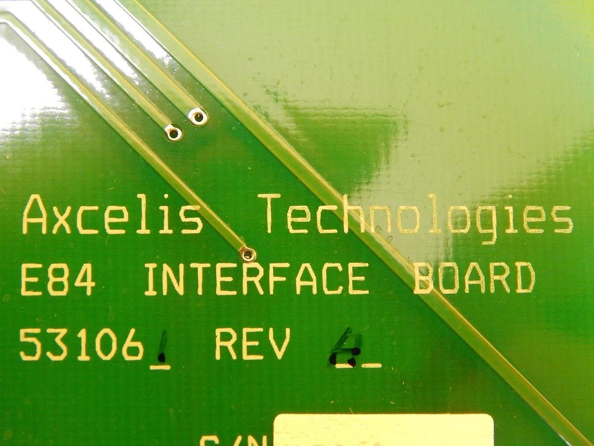 Used Axcelis Technologies 531061 E84 Interface Board Backplane PCB 531051 Used