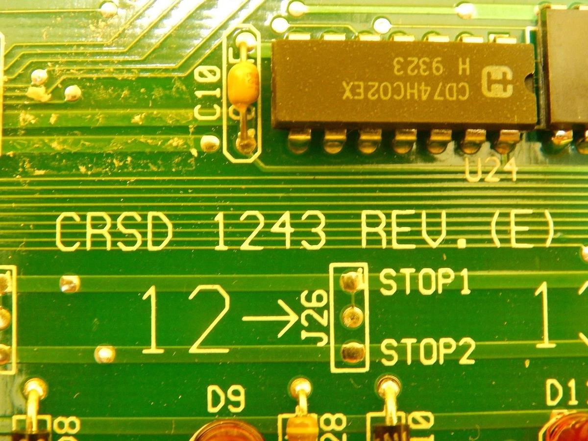 Used Air Products CRSD 1243 Pneumatic Distribution Board PCB CRSD1243 Used Working
