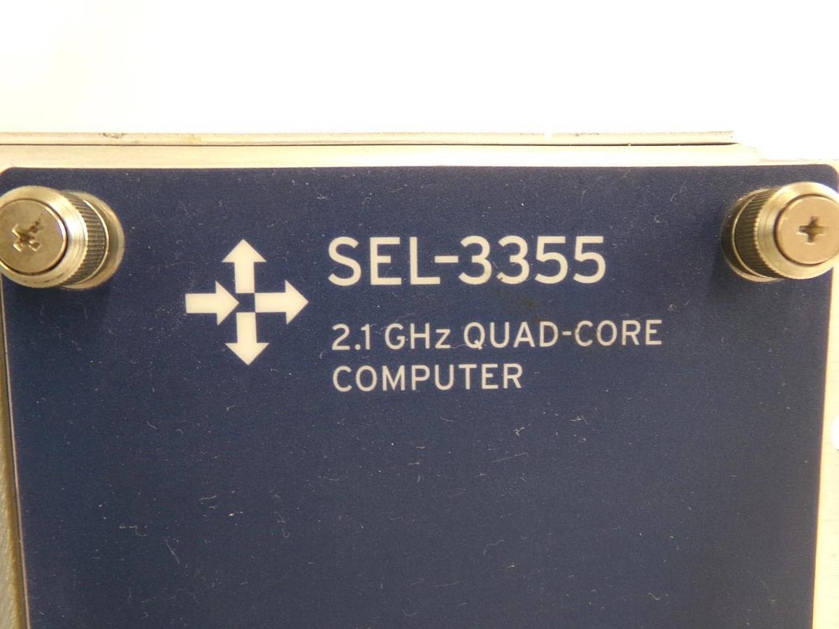 Used Schweitzer 3355=BDBH Industrial Computer PC SEL-3355 i7 2.10GHz 16GB RAM Surplus