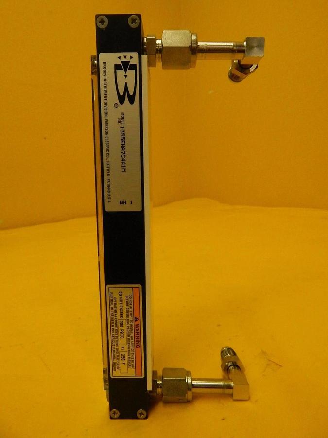 Used Brooks Instrument 1355EHA7C4A1M Flow Meter SHO-RATE Used Working