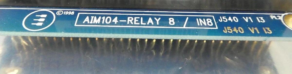 Used Arcom AIM104-RELAY 8/IN8-R Interface PCB 1147 Air Products E186014 Working Spare