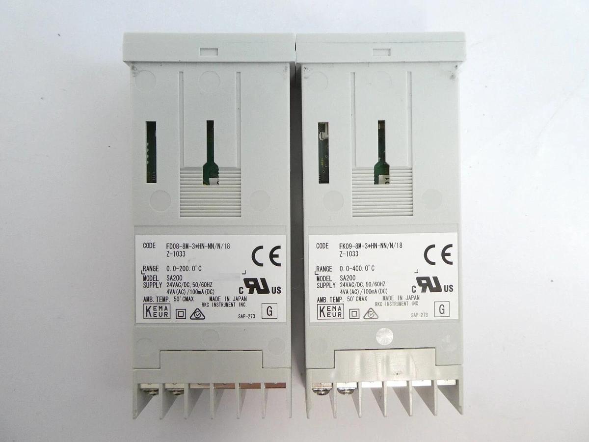 Used RKC Instruments SA200 Digital Temperature Controller Reseller Lot of 4 Working