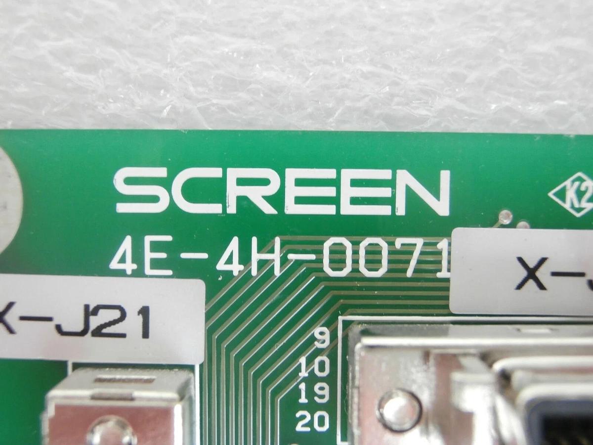 Used DNS Dainippion Screen 4E-4H-0071 Interface Board PCB Working Spare