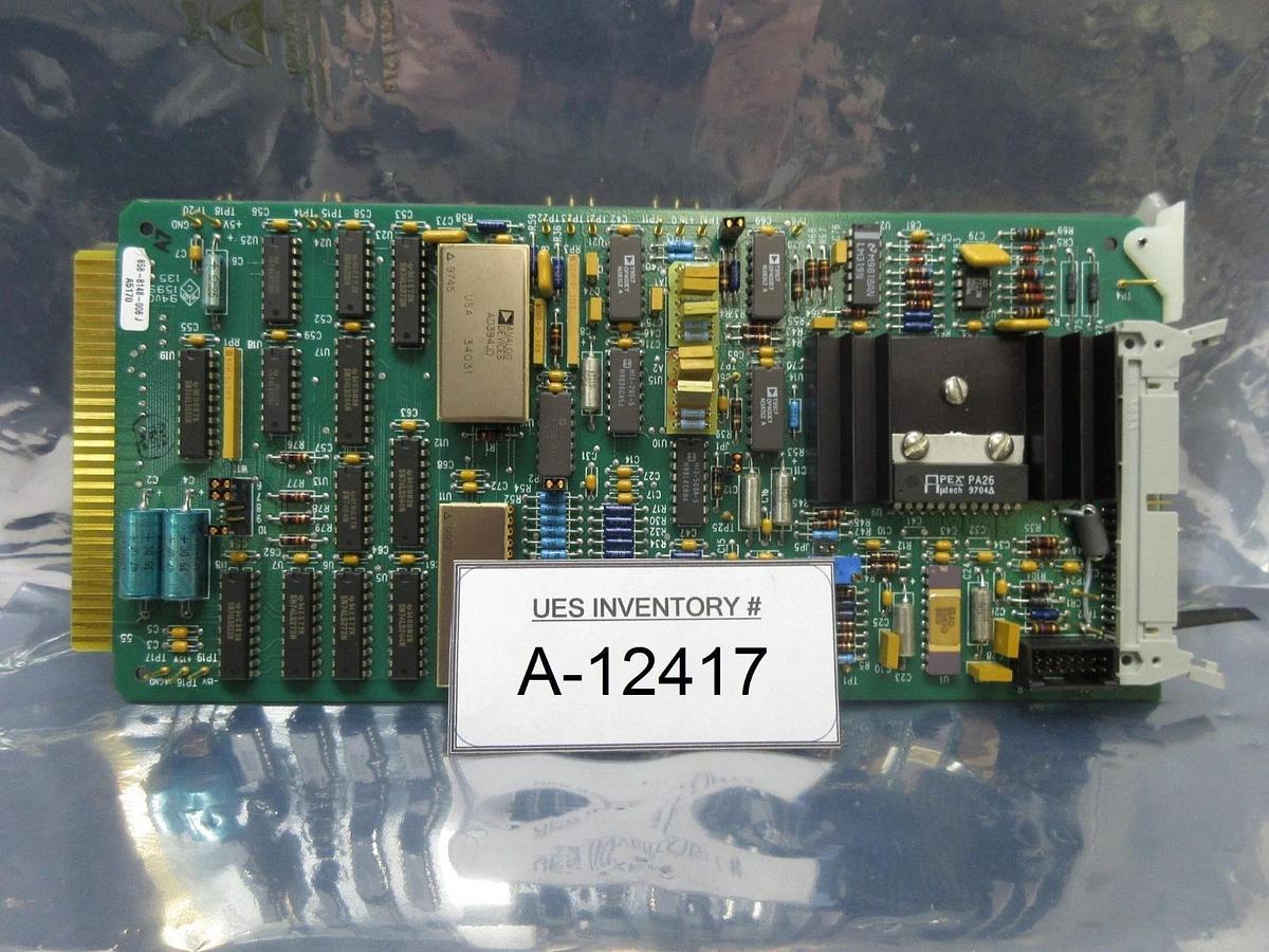 Used SVG Silicon Valley Group 858-8148-006 Processor PCB Card A5170 Rev. J 90S Used