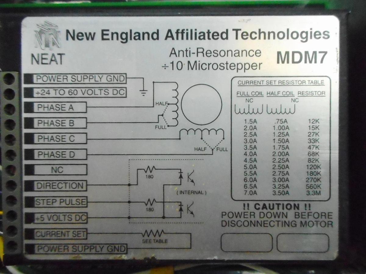 Used Opto 22 23-00004 Boxer Cross BNC Junction & Motor Board PCB NEAT MDM7 Used