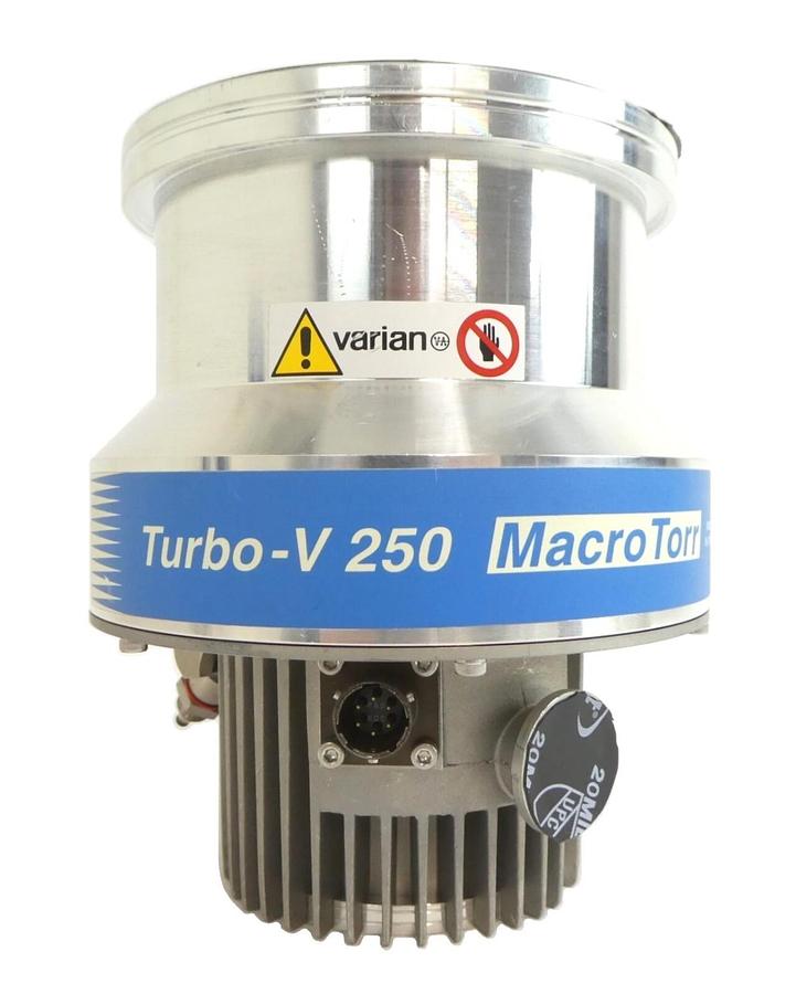 Used Turbo-V 250 Varian 969-9007S017 Turbomolecular Pump Turbo Working Surplus