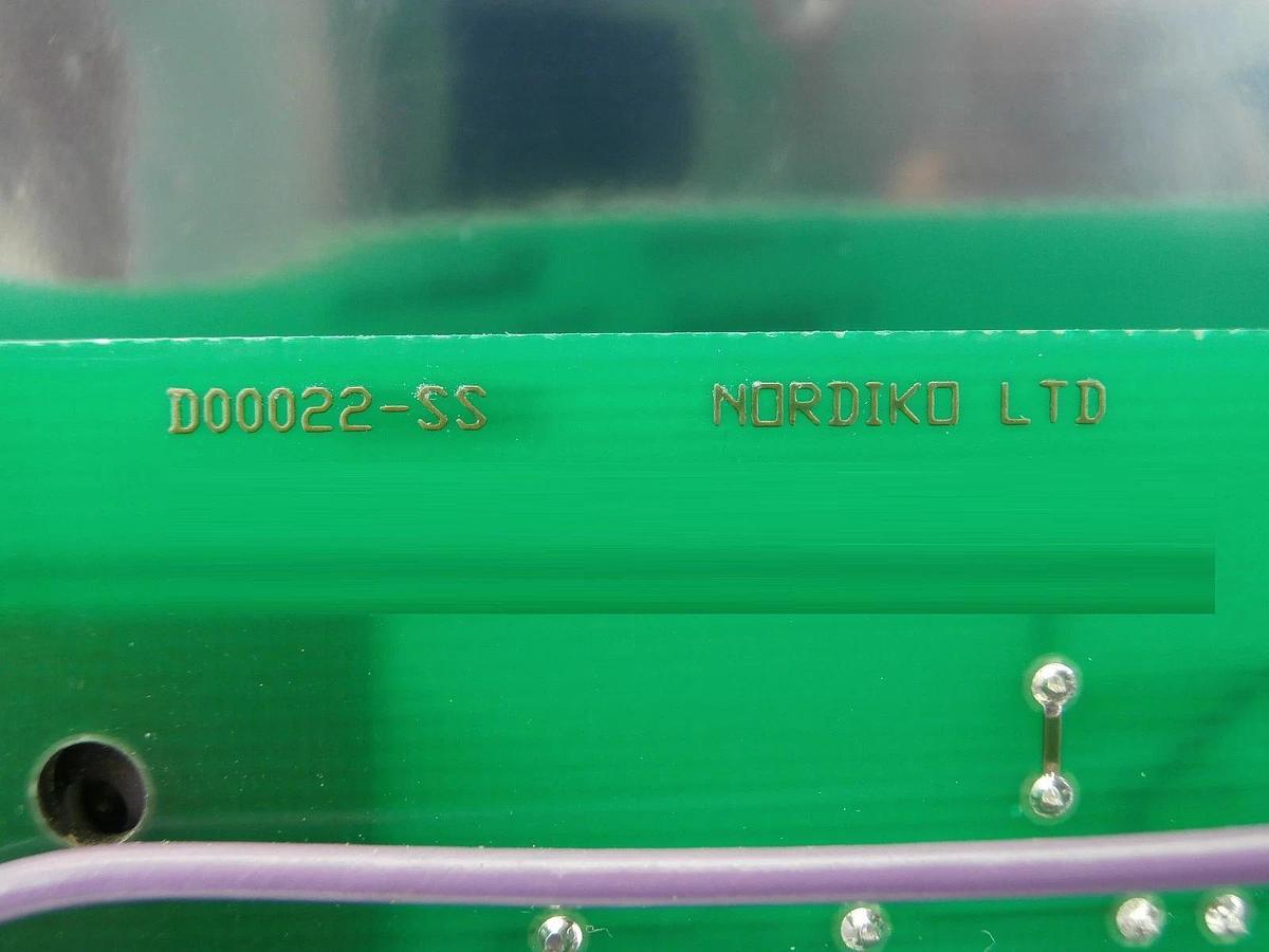 Used Nordiko Technical Services D00022 Amplifier PCB Card TLTD-2/425 Full Posts Used