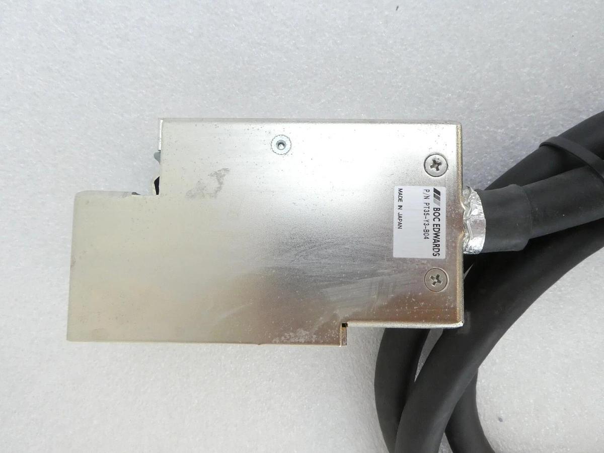 Used STP Edwards PT35-Y3-B04 0190-54600 Turbomolecular Pump Cable Tested Working