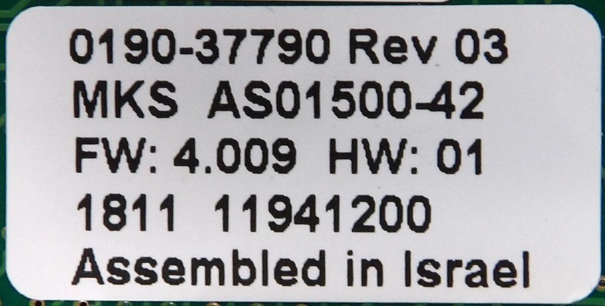 Used AMAT Applied Materials 0190-37790 Interlock Module P3I Chamber PCB Working