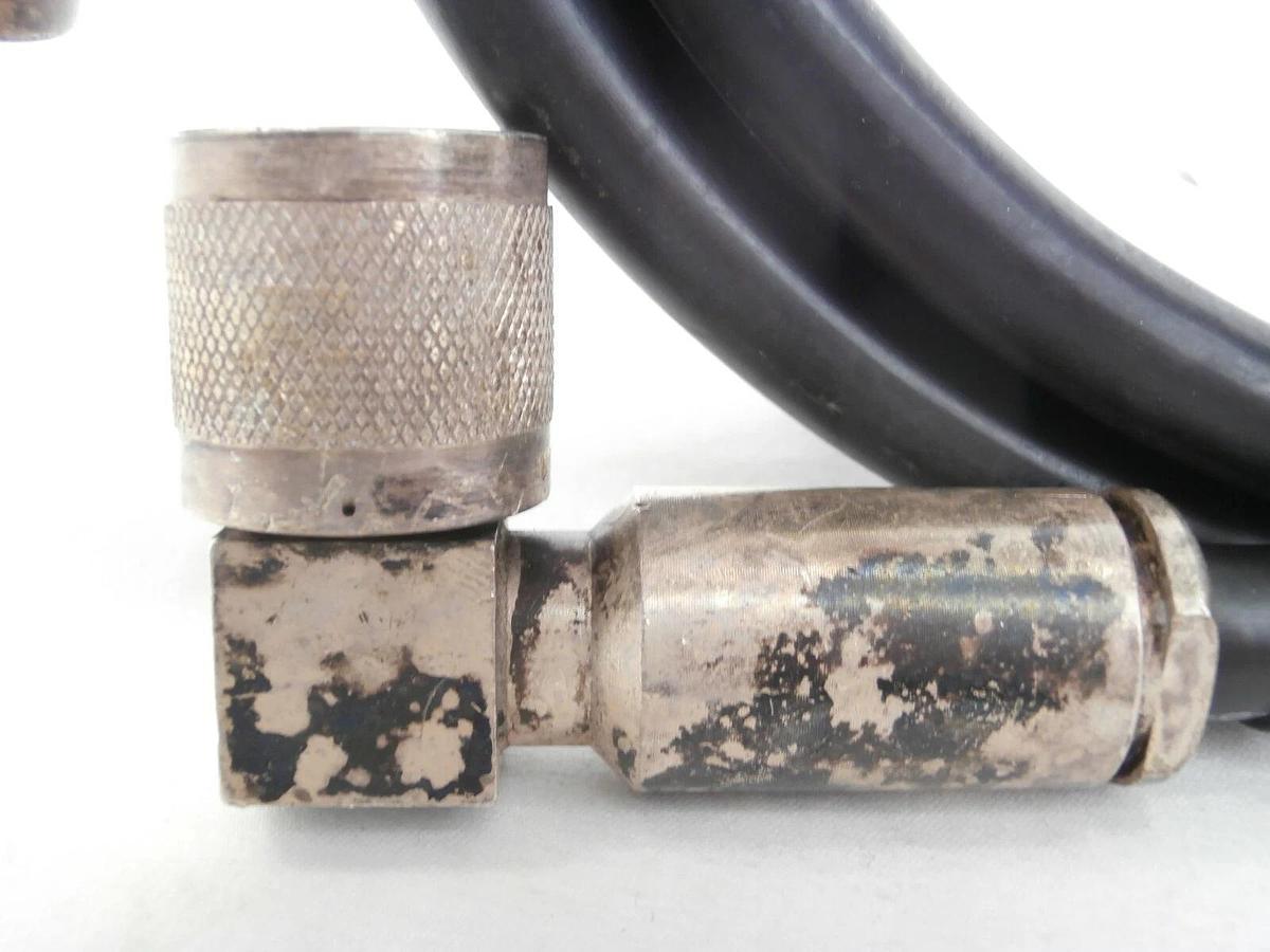 Used Lam Research 853-707092-003 RF Cable 7.5 Foot FPD Continuum Working Spare
