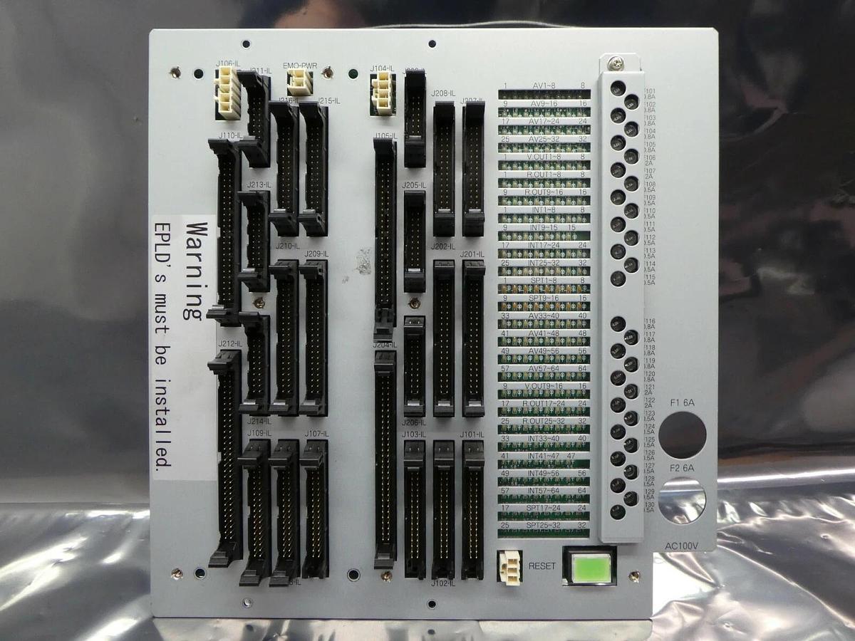 Used Kokusai Electric D2E01522 Interface Panel Backplane PCB INT-CNBA Used Working