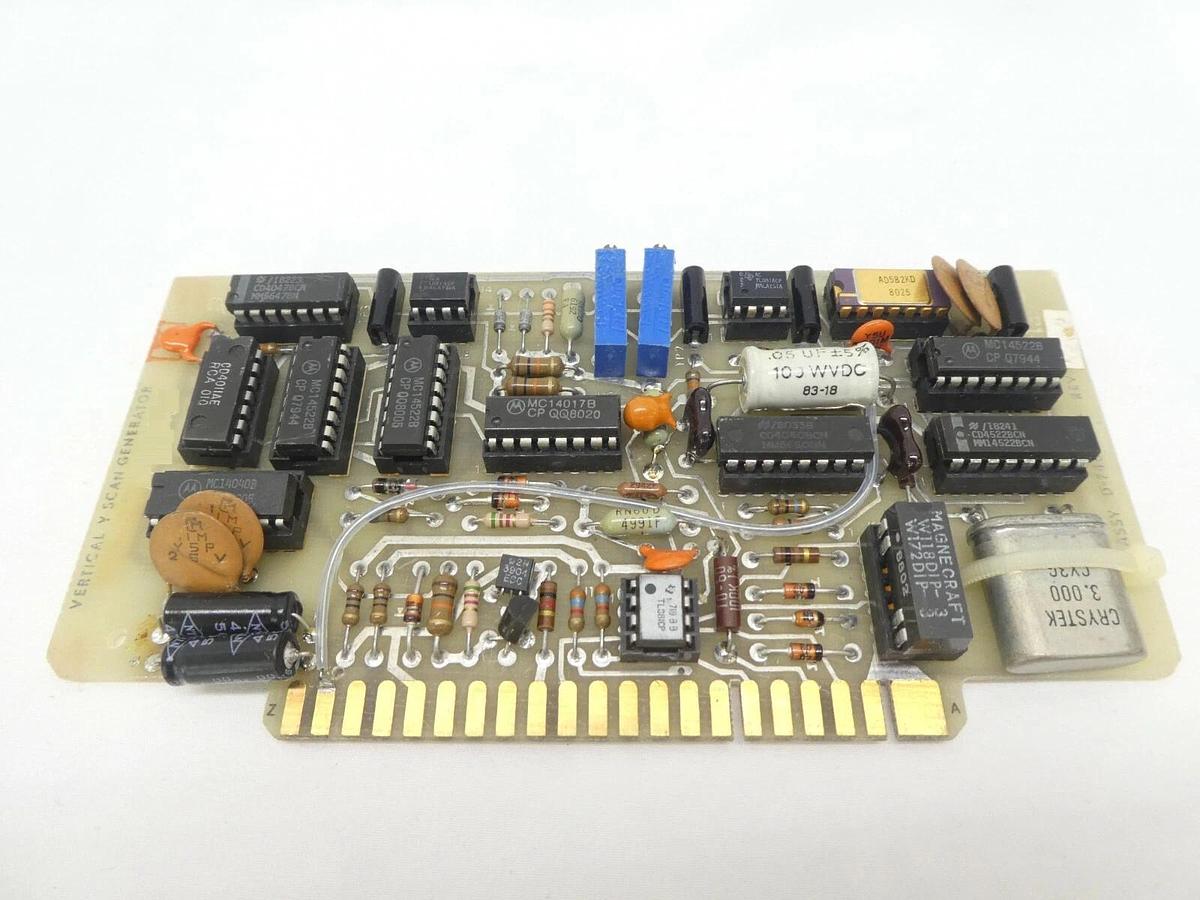 Used Varian Semiconductor VSEA D-F4685002 Vertical Y Scan Generator PCB Card Rev. A