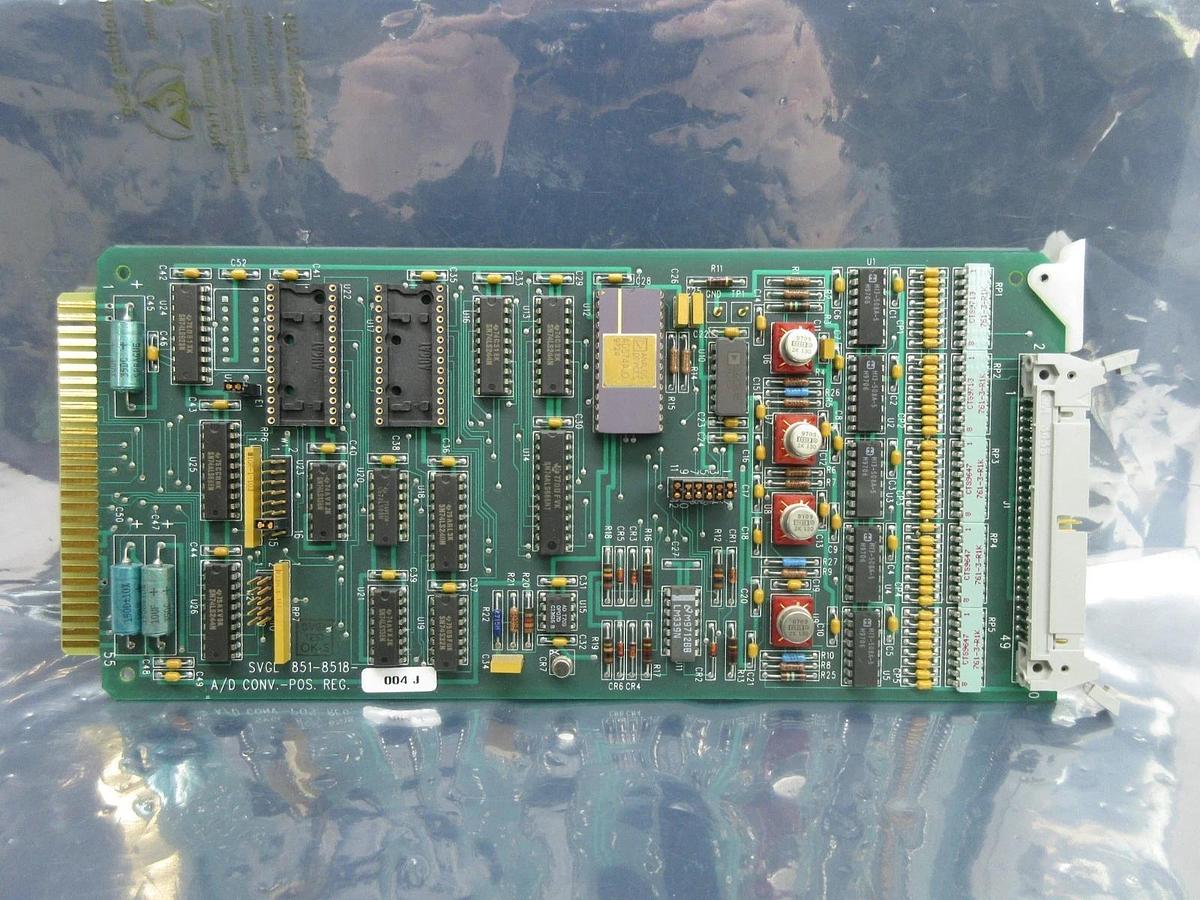Used SVG Silicon Valley Group 851-8518-004 A/D Conversion PCB Card Rev. J 90S Used