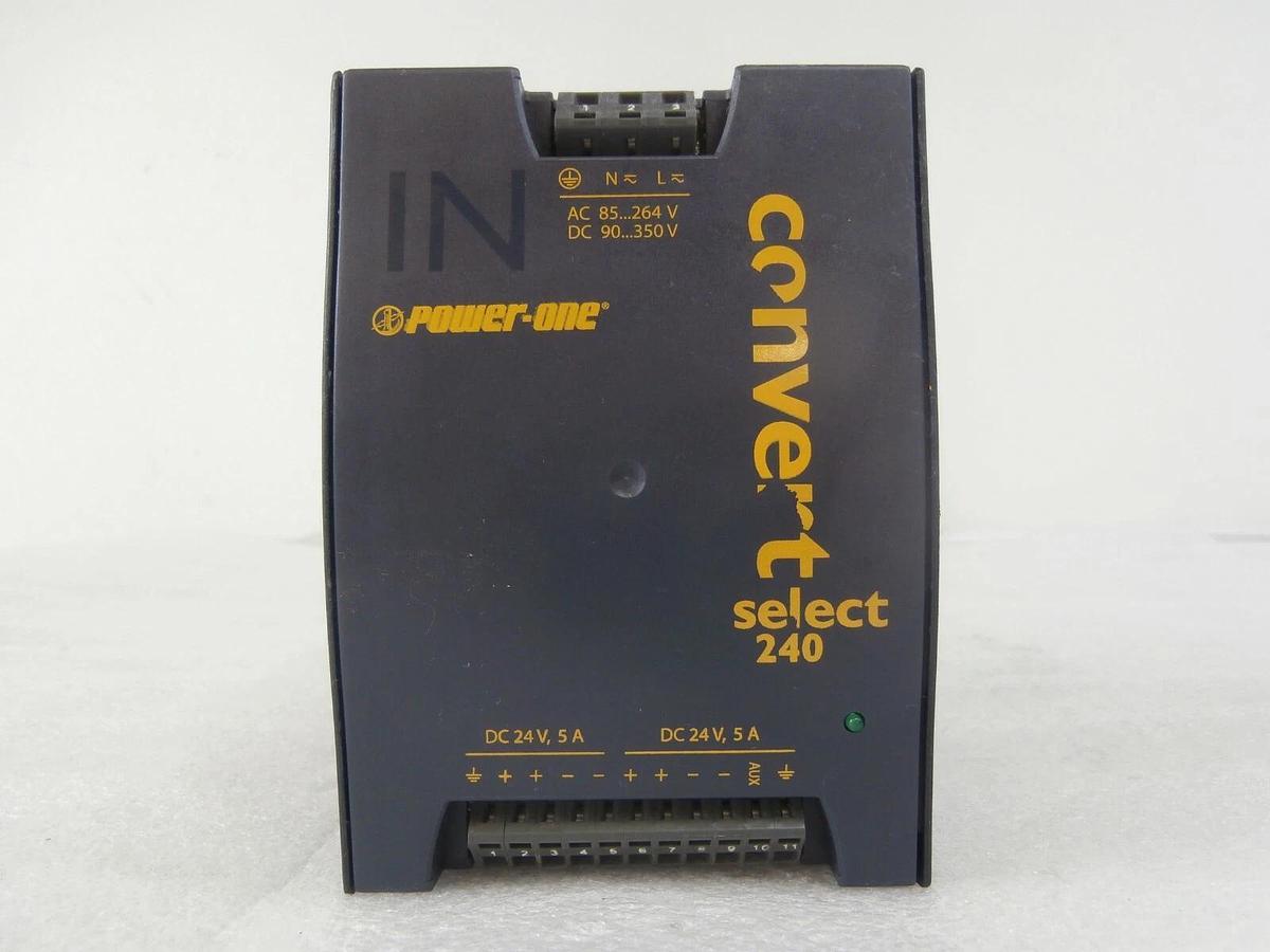 Used Power-One LWN2660-6 AC-DC/DC-DC Converter DIN Rail Power Supply Lot of 15 Spare
