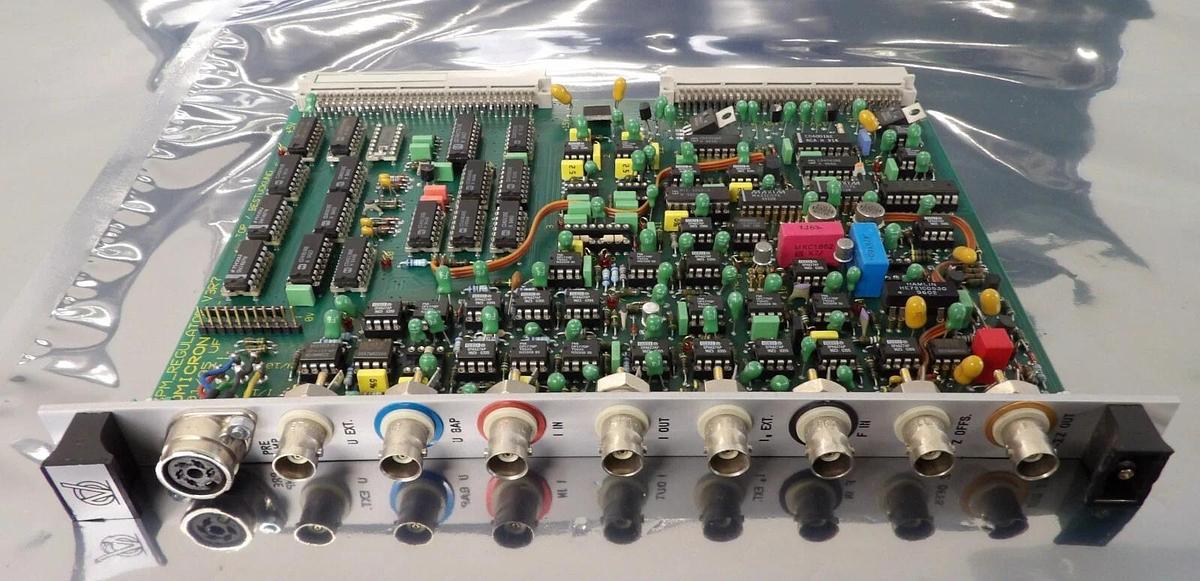 Used Omicron Vakuumphysik SPM_REGULATOR V3R7 SPM CU PCB Assembly Working Spare