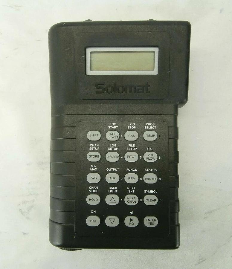 Used Solomat MPM 4100 Environmental Monitoring System with P355E Probe Tested Working