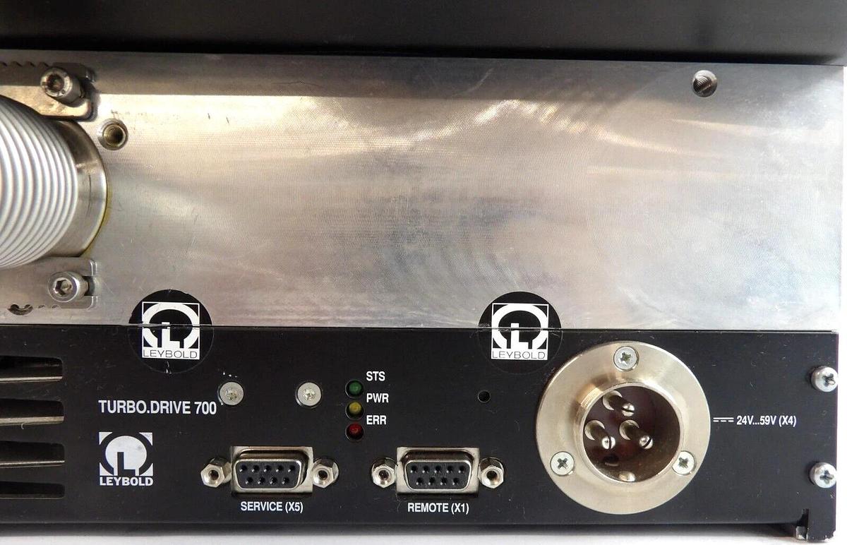 Used TURBOVAC TW 700 Leybold 800051V0001 Turbomolecular Pump Turbo Working Surplus