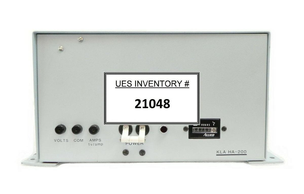 Used RPS Radiation Power Systems HA-200 PSU KLA-Tencor 750-101830-00 eS31 Working