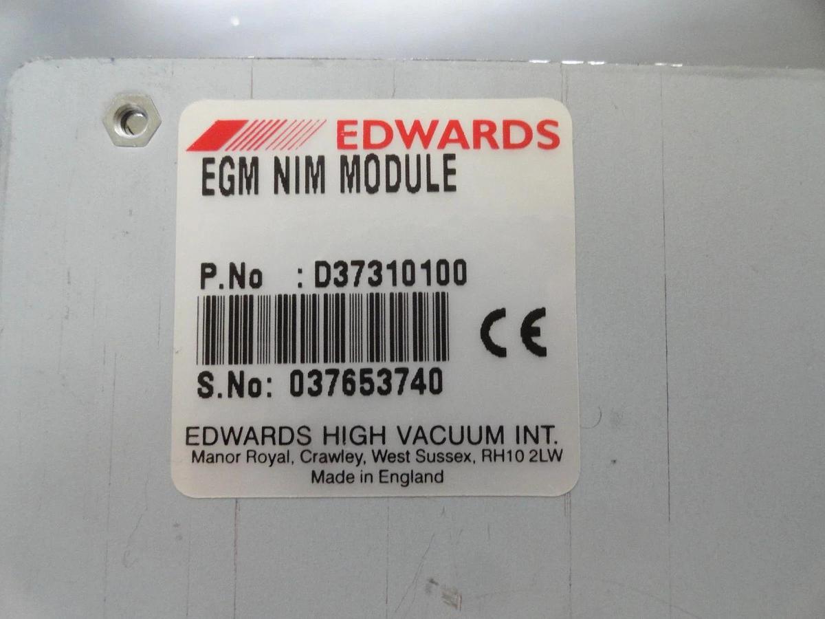 Used Edwards D37310100 EGM NIM Module PCB Assembly D37232212 Used Working