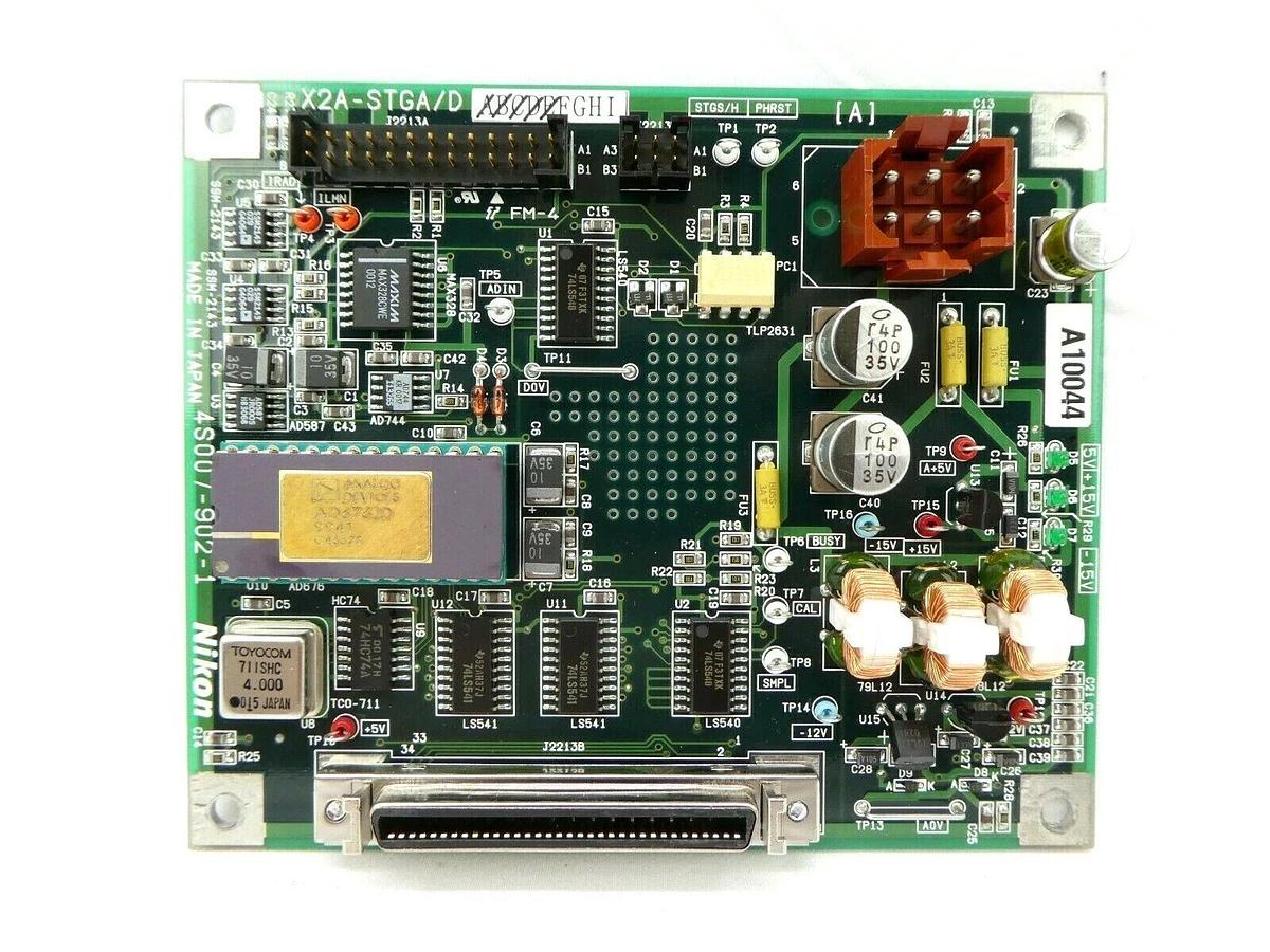 Used Nikon 4S007-902-1 X2A-STGA/D Board PCB NSR-S204B Step-and-Repeat Working