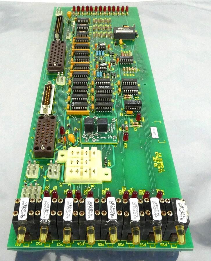 Used Varian VSEA E-109061001 ES/ALS Interface PCB Assembly Working Surplus