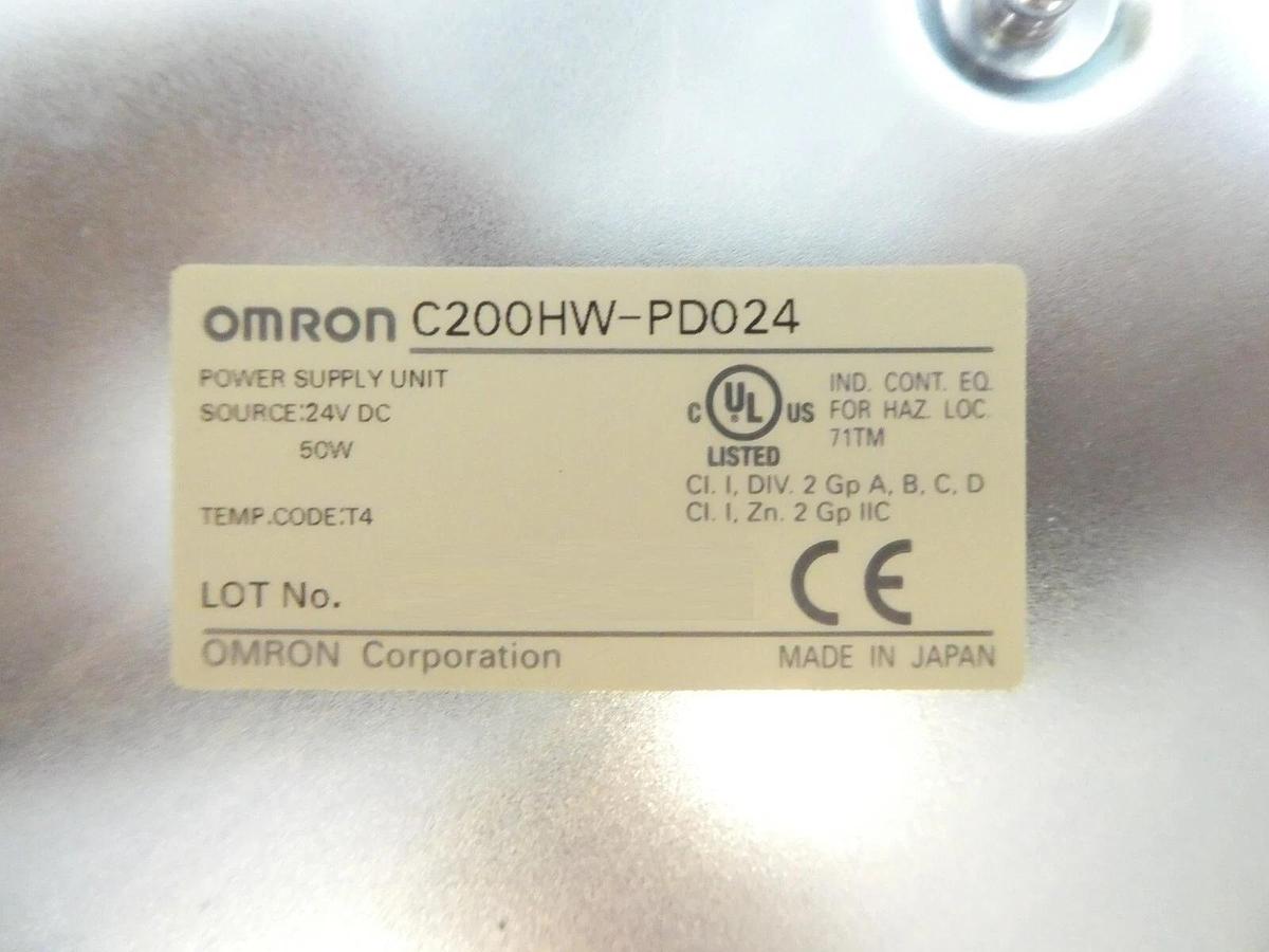 Used Omron C200HE Programmable Logic Controller SYSMAC Reseller Lot of 2 Working