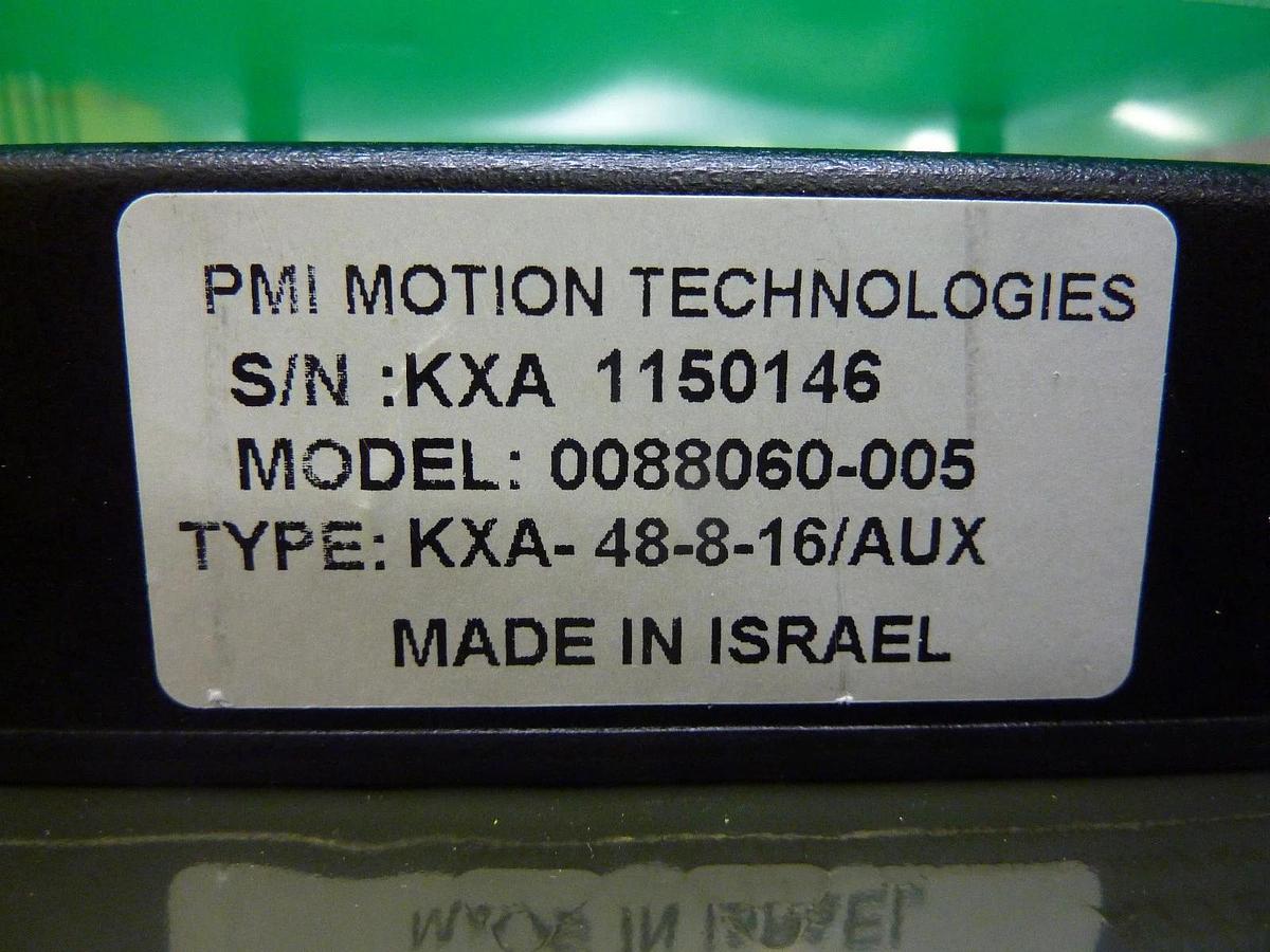 Used PMI Motion Technologies KXA-48-8-16/AUX PCB Card 0088060-005 Kollmorgen Used