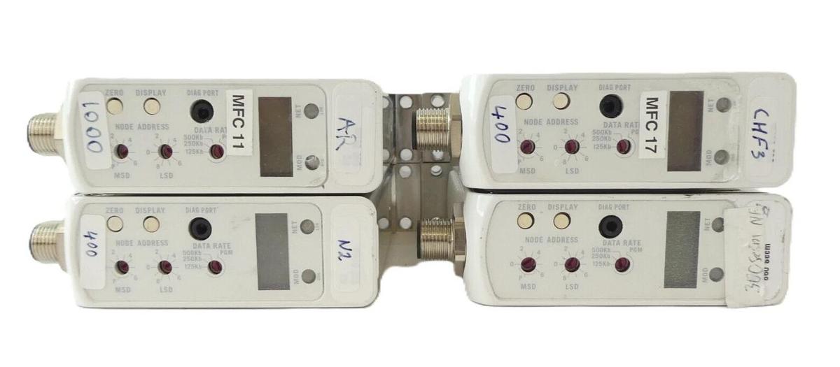 Used Brooks Instrument GF125C Mass Flow Controller AMAT Reseller Lot of 14 Working