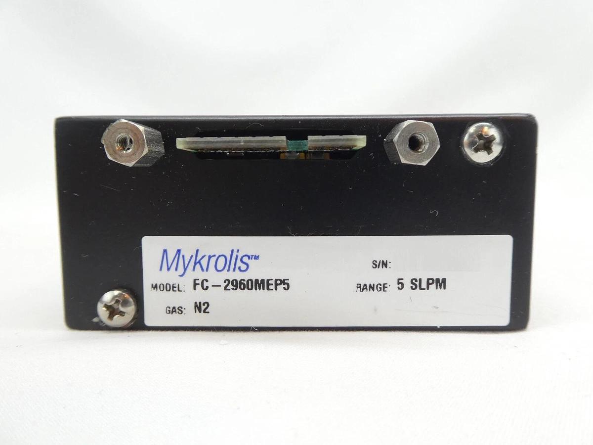 Used Mykrolis FC-2960MEP5 Mass Flow Controller MFC 5 SLPM N2 Tylan Millipore Lot of 5