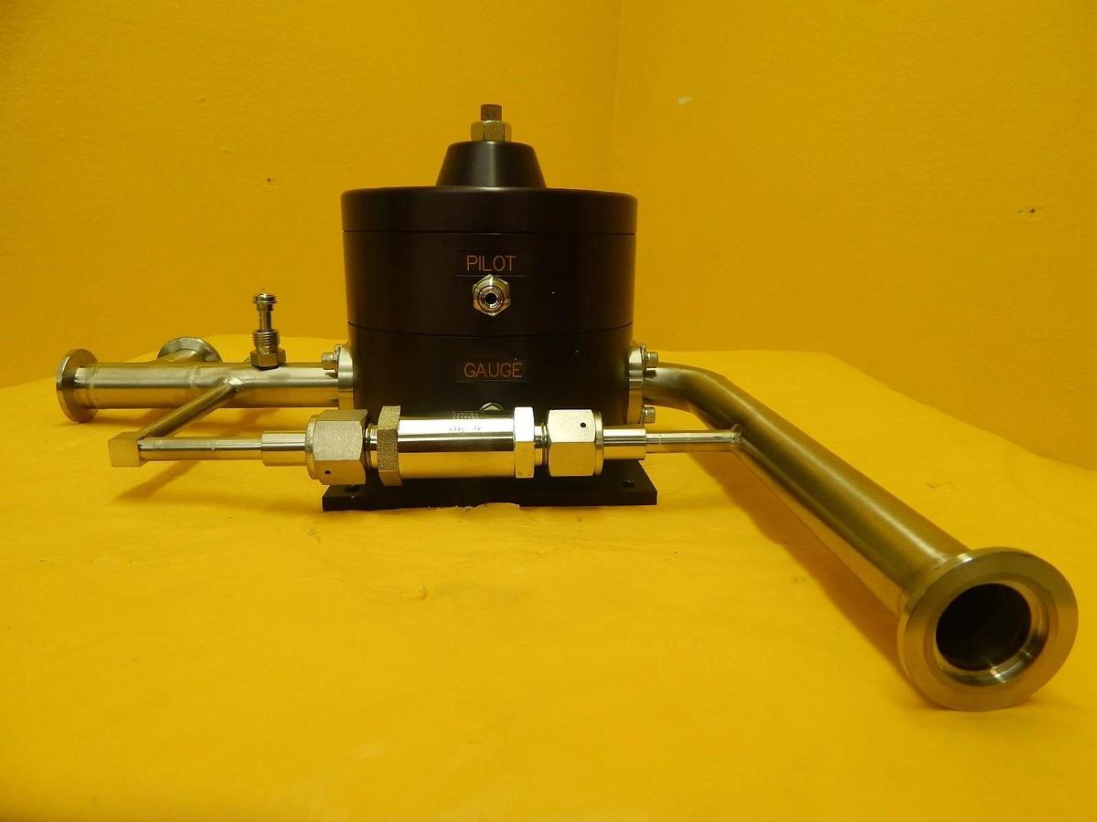 Used Kepner Products Pilot/Gauge Manifold ASM Epsilon 3000 Wafer Transfer Module Used