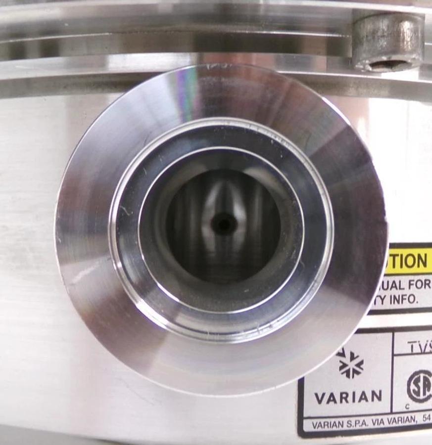 Used TV902 PUMP Varian 8698933R001 Turbomolecular Pump Plastic Housing Chip Working