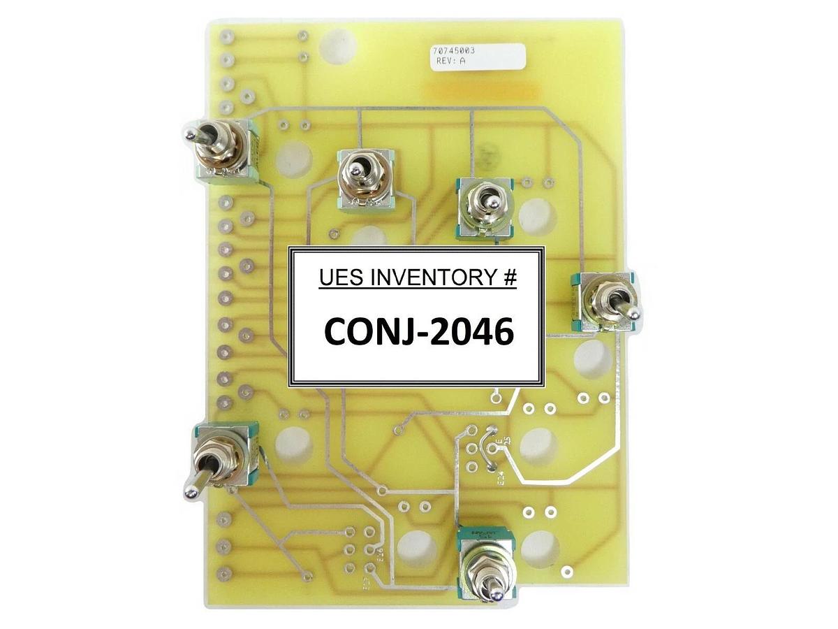 Varian Semiconductor VSEA 70745003 Vacuum System Analog Switch Panel PCB New