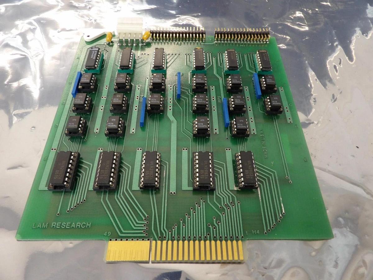 Used Lam Research 474-1-C-677-385 Motor PCB Card 490 590 Etcher Working Surplus