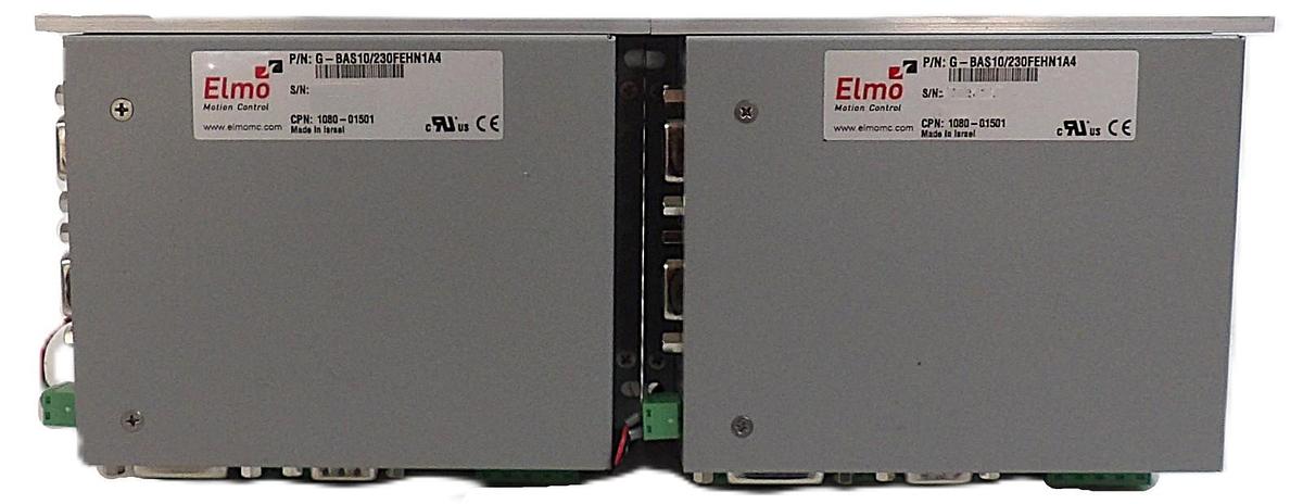 Used Elmo Motion G-BAS10/230FEHN1A4 Servo Drive Module Lot of 2 Working